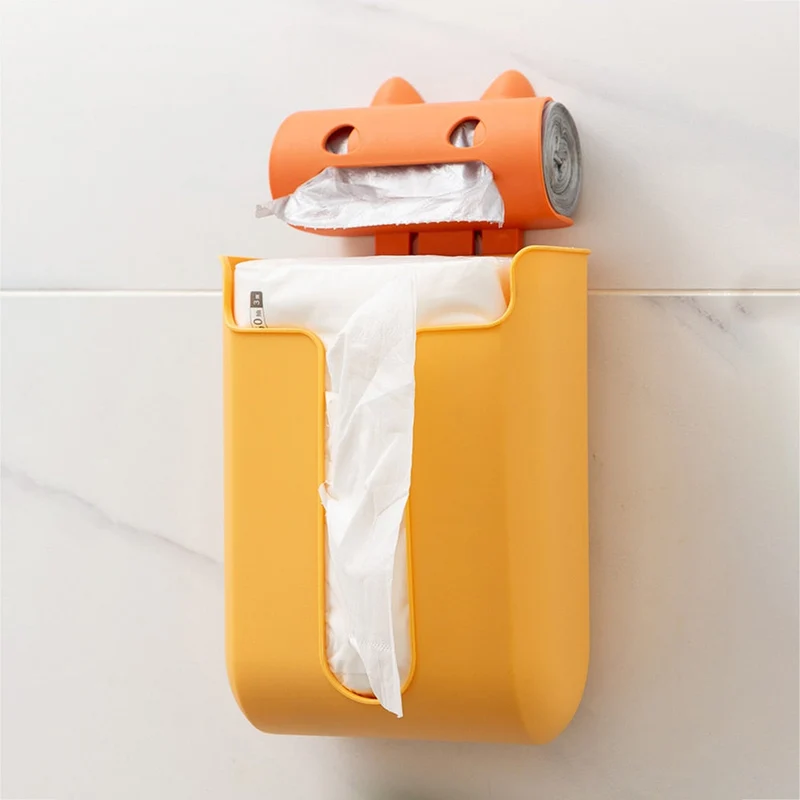 Mini affaldsposen dispenser opbevaringsrack