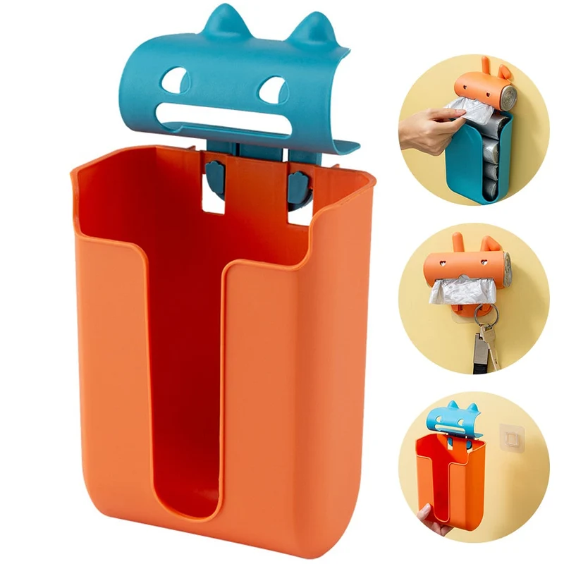Mini affaldsposen dispenser opbevaringsrack