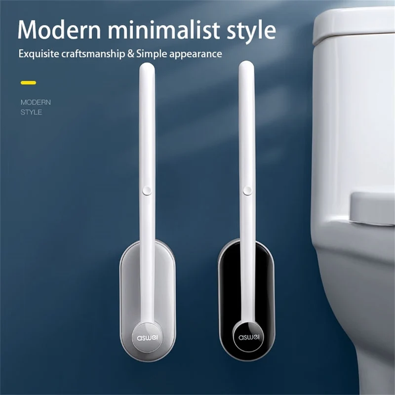 Lang Håndtag Engangs Toiletbørste Sæt