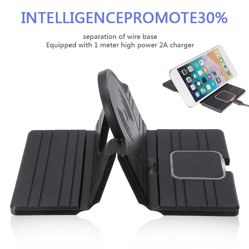 Trådløs opladning telefon holder pad