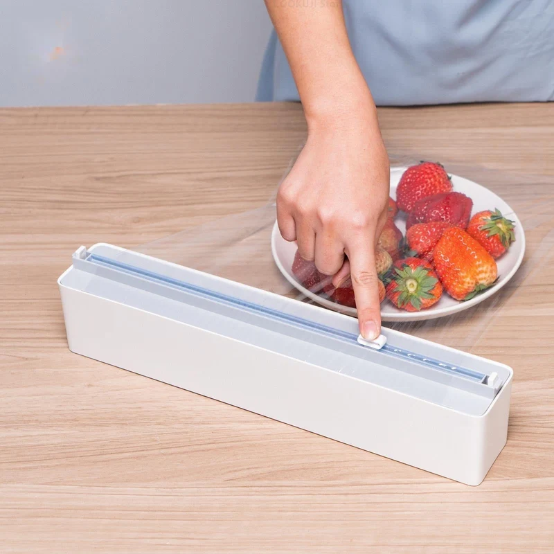 Væghængt Justerbar Plastfolie Dispenser