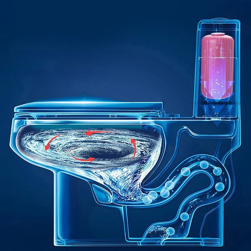 Automatisk antibakteriel toilet renser