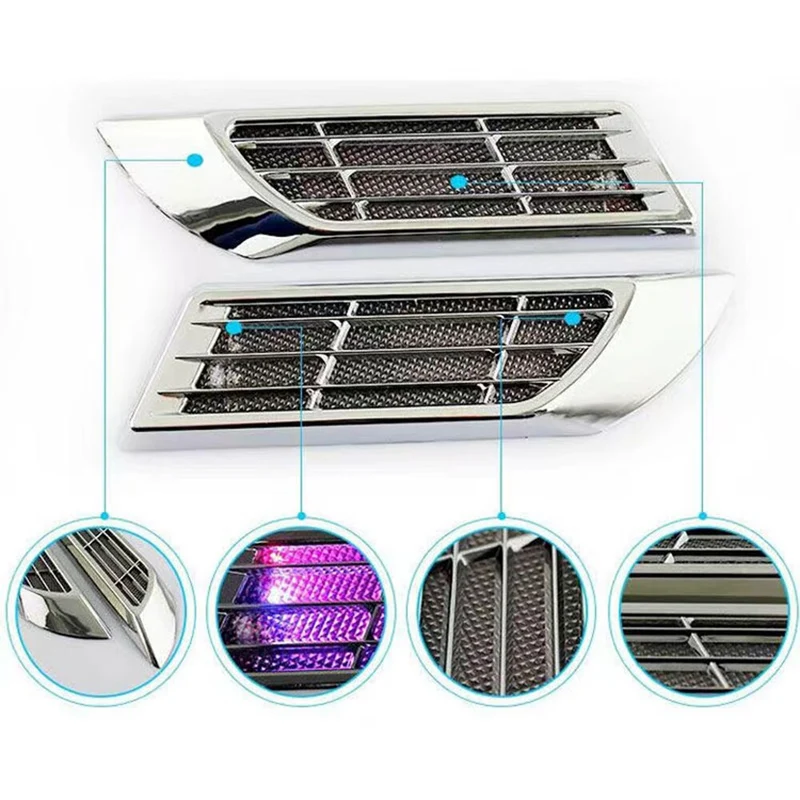 Solarlampe Dekorativ LED Bil Karrosseri Baglygte