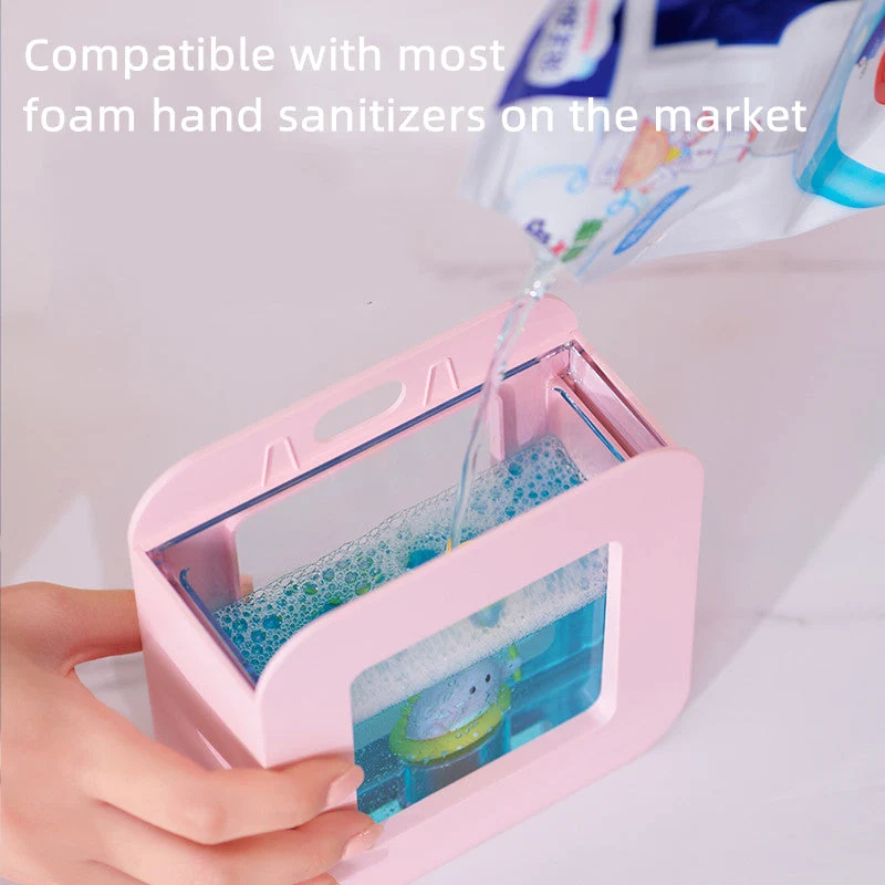 Sød Pet Transparent Automatisk Sæbe Dispenser