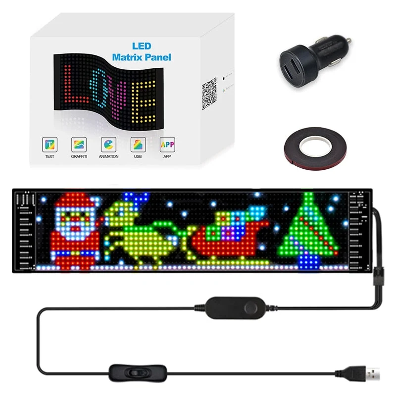 RGB Display Fleksibel Pixel Smart Panel