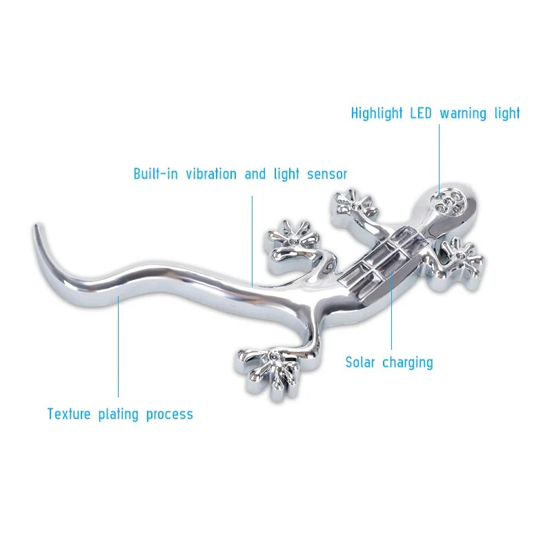 Party Gecko Solcelledrevet Bil Lampe