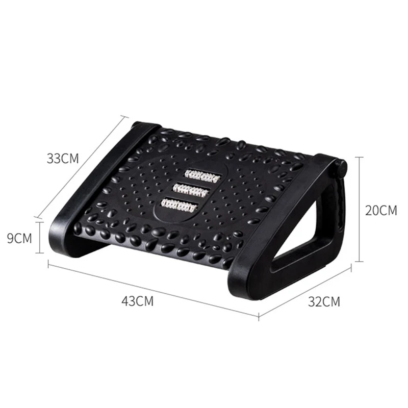 Ergonomisk Hjemmekontor Fodstøtte Massager