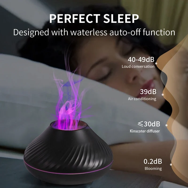 Luminous Volcano USB Luftfugter Lampe
