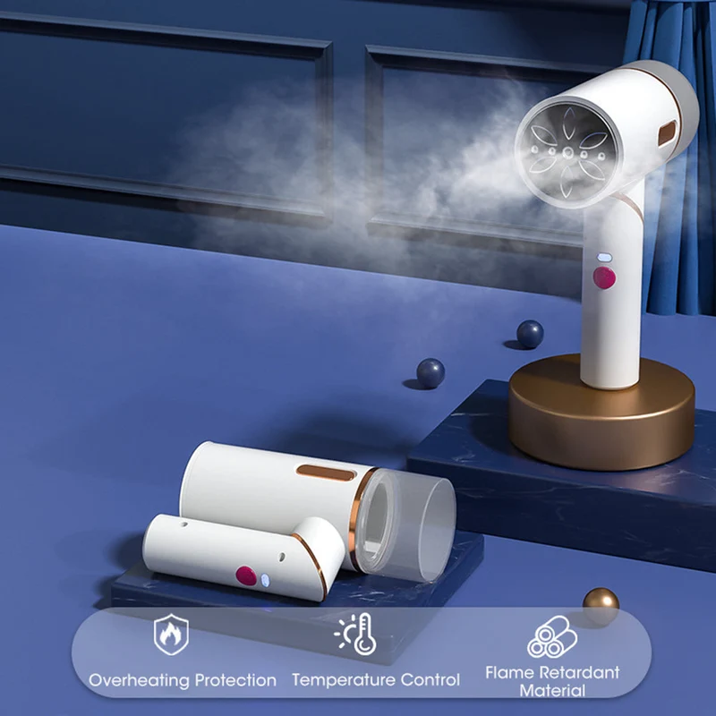 Turbo Heat Bærbar Dampstrygejern
