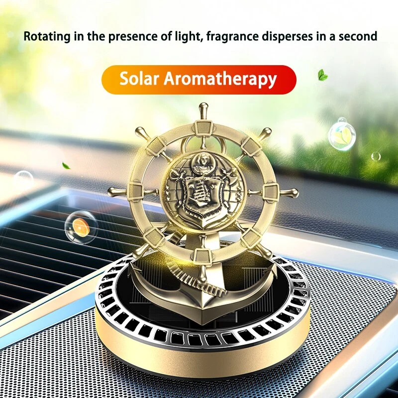 Auto Aroma Solenergi Vindmølle Luftfrisker