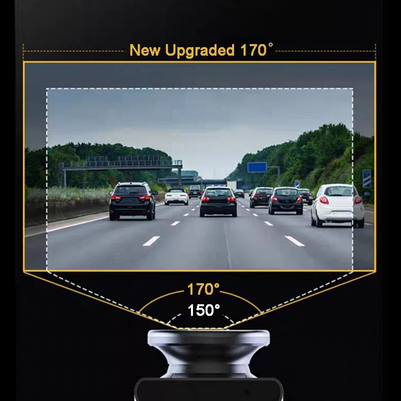Drive Assist Nattvision Bredvinkel Dash Cam