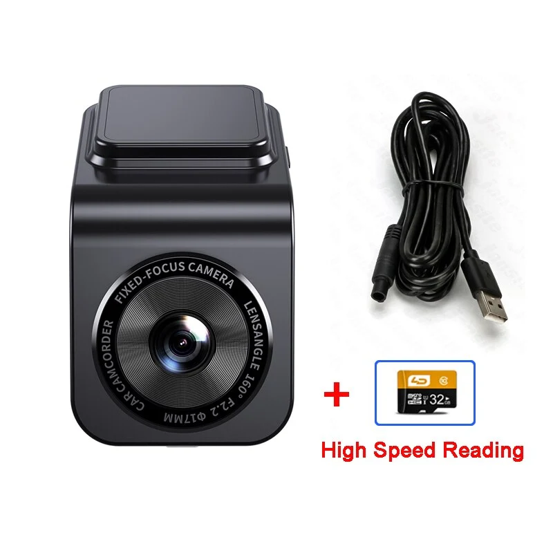 Drive Assist Nattvision Bredvinkel Dash Cam