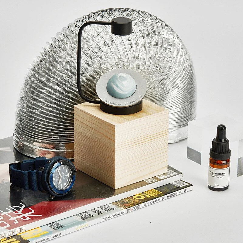 Levitating Saturn Livs Aromaterapi Hjem Deko