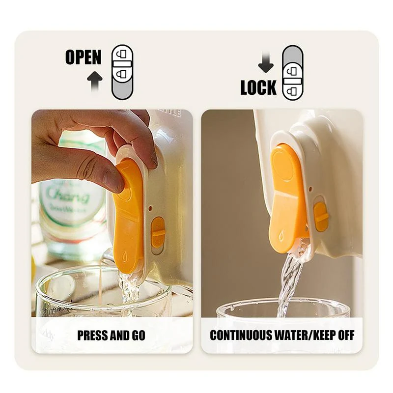 Smart opbevaring kold drikke dispenser med vandhane