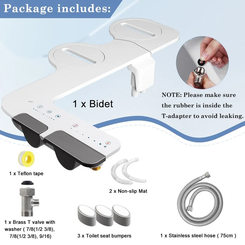 Ultra-Tynd Selv-Rengørende Ultimate Bidet