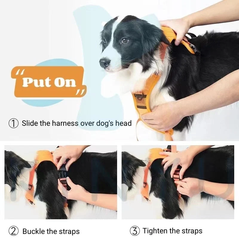 No-Pull Justerbar Komfortabel Hundesnor Seler