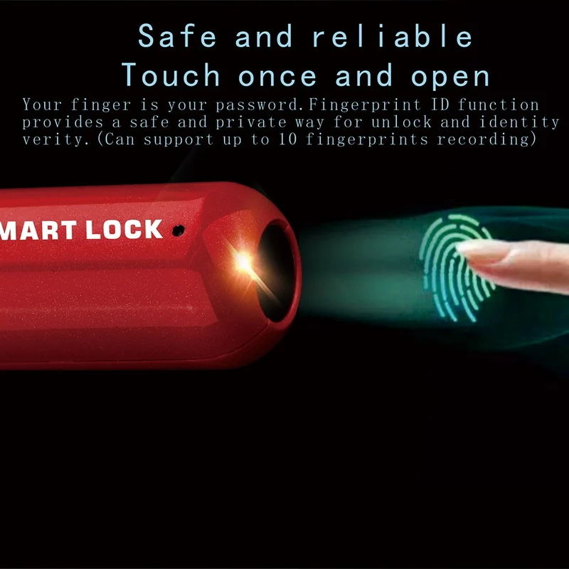 Mini Guard Smart Touch Tyverisikker Lås
