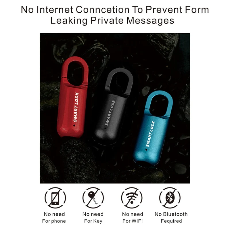 Mini Guard Smart Touch Tyverisikker Lås