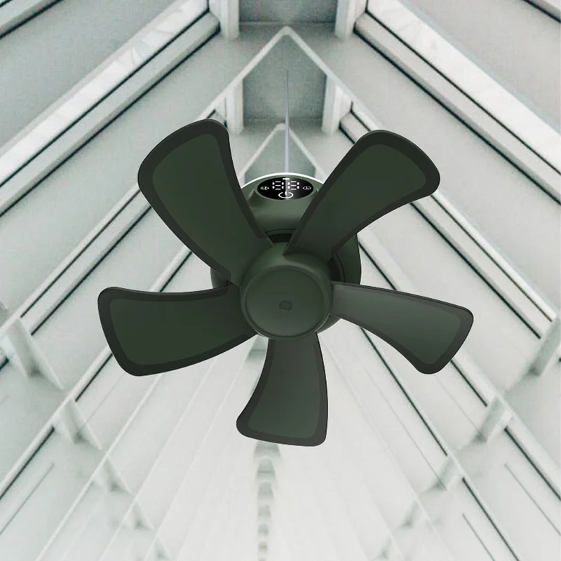 Hjem Cooler Bærbar Genopladelig RC Hængende Ventilator Lampe