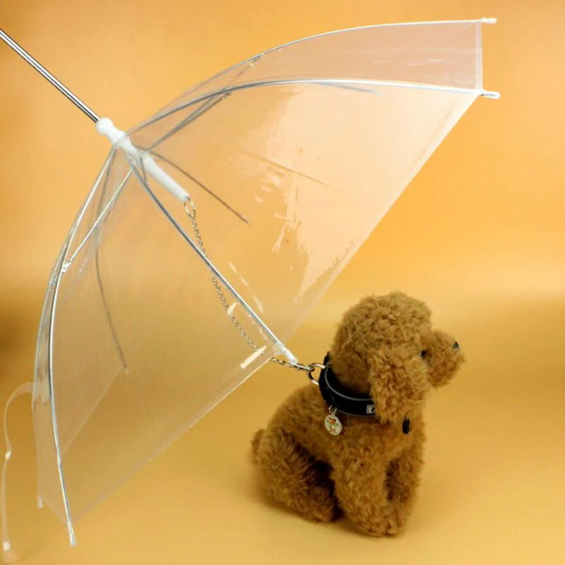 Kreativ Pet Walking Transparent Paraply