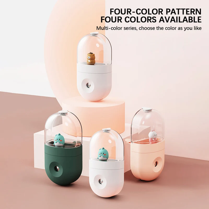 Mini Bear USB Ultra-Stille Bil Luftfugter