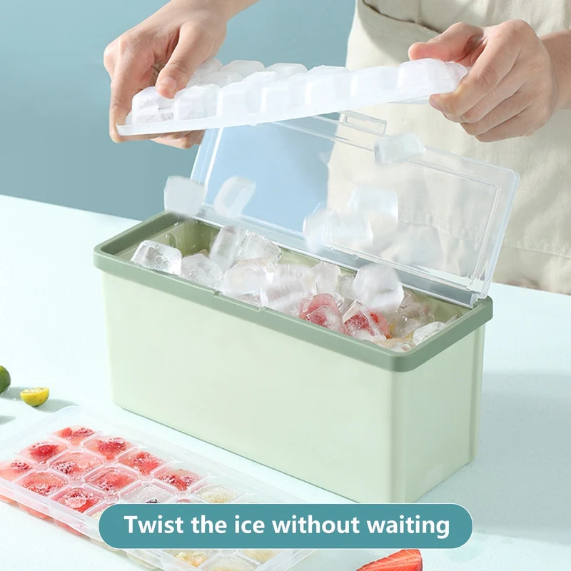 Tre-lags isterningbakke box