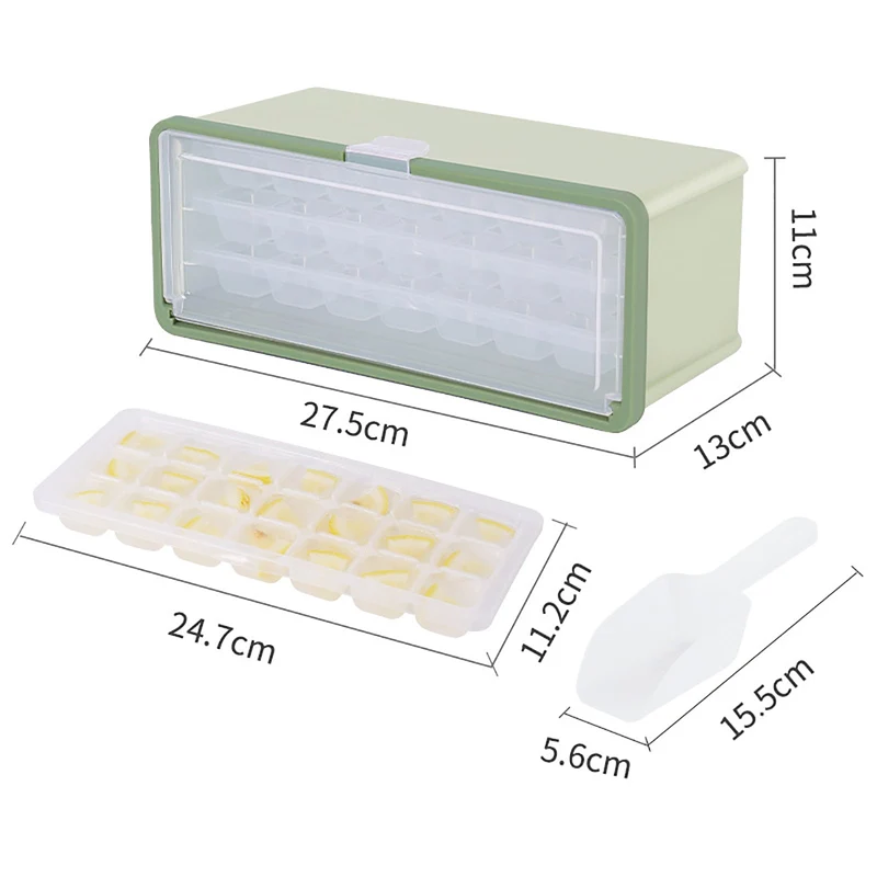 Tre-lags isterningbakke box