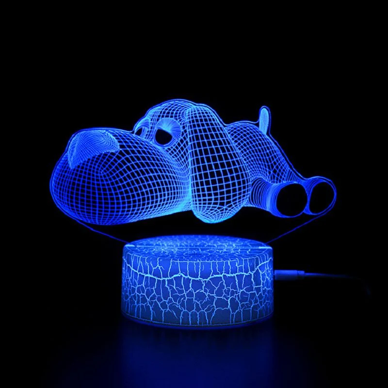 3D Rum Dekor Aftenlampe
