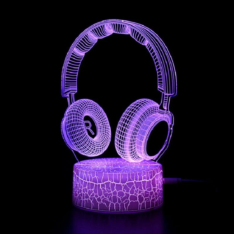 3D Rum Dekor Aftenlampe