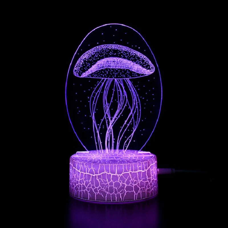 3D Rum Dekor Aftenlampe