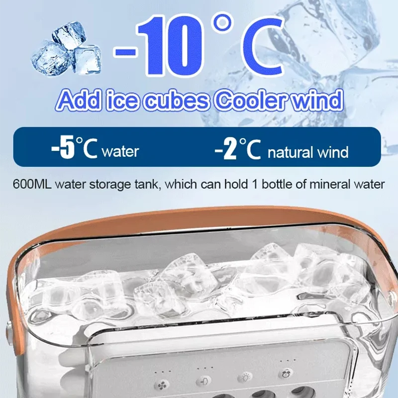 Bærbar Mini Air Cooling Fan