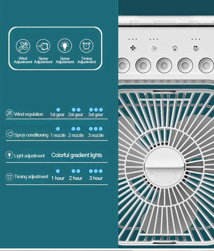 Bærbar Mini Air Cooling Fan