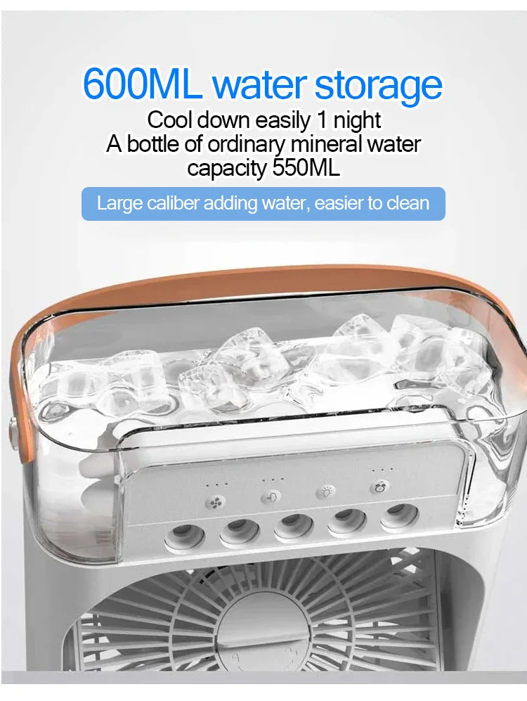 Bærbar Mini Air Cooling Fan