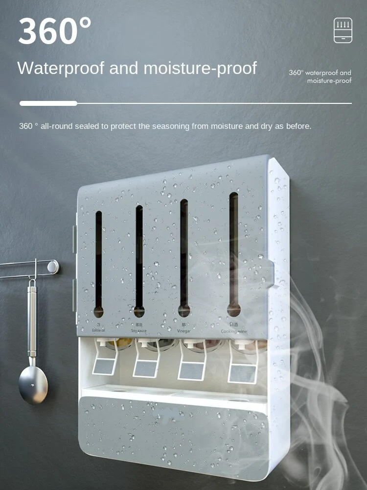 Multifunktionel Kryddersmøringsolie Dispenser Box