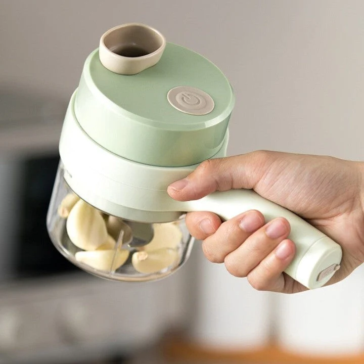 2i1 Bærbar Grøntsagsslicer Blender