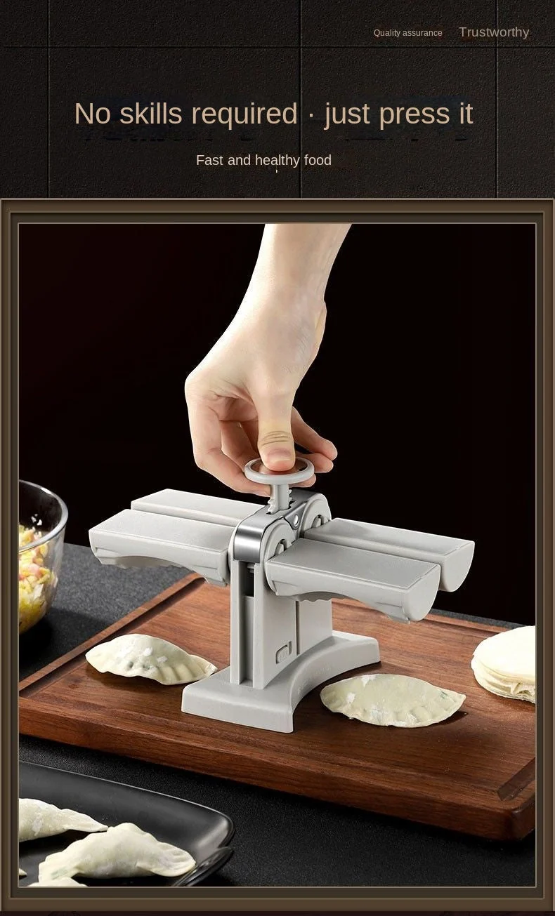 Fuld Automatisk Dobbelt Dumpling Maskine