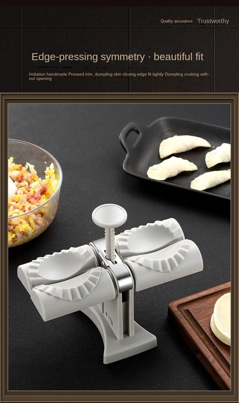 Fuld Automatisk Dobbelt Dumpling Maskine