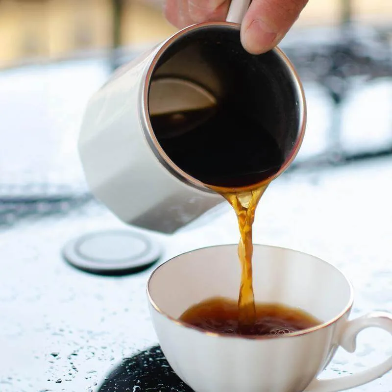 Rustfrit Stål Selvblandende Kaffe Kop