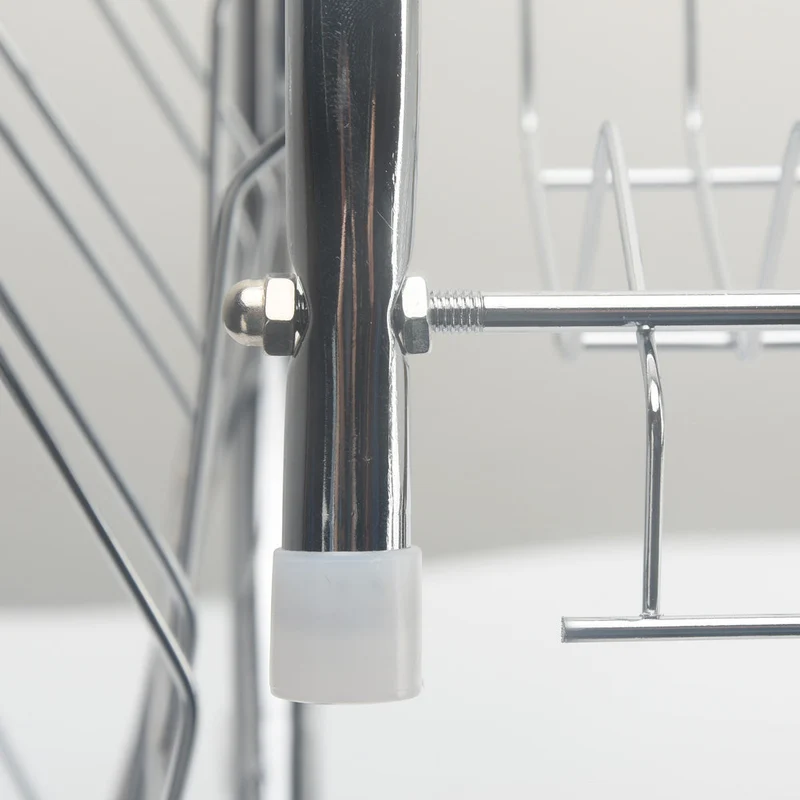 Køkken Rustfrit Stål Rack Bestik Organizer