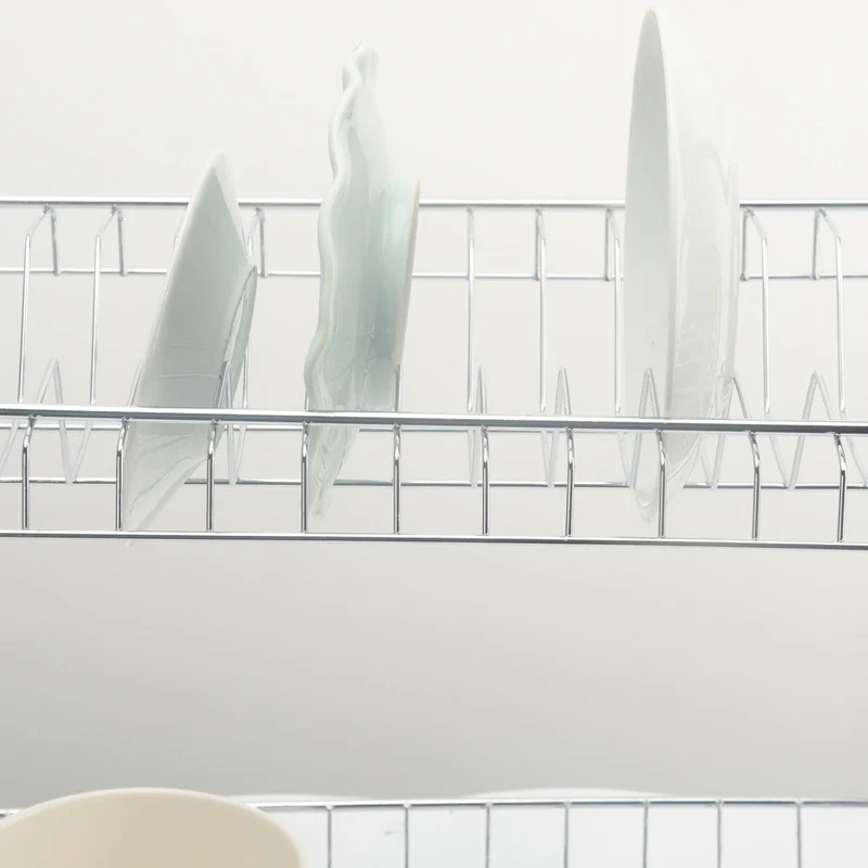 Køkken Rustfrit Stål Rack Bestik Organizer