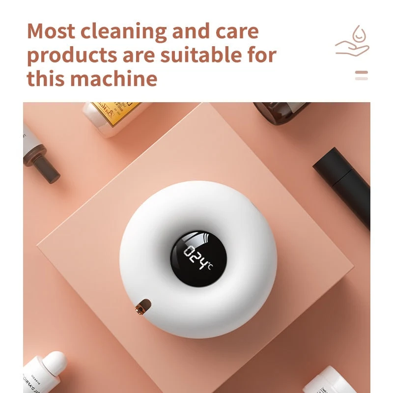 Temperaturvisning Automatisk Sæbe Dispenser