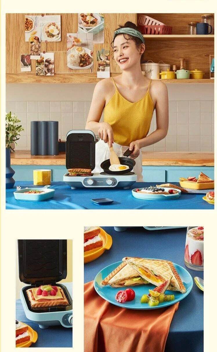 Multifunktionel Bærbar Morgenmadsmaskine