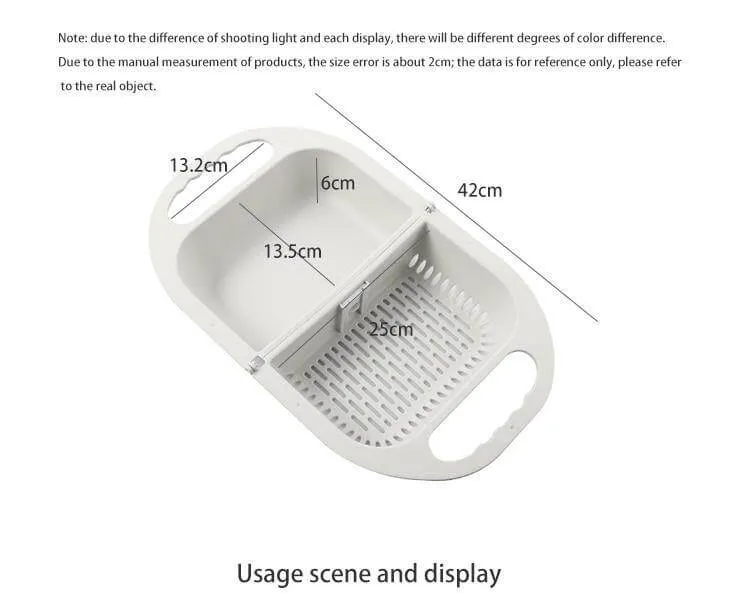 Foldbar Drænkurv