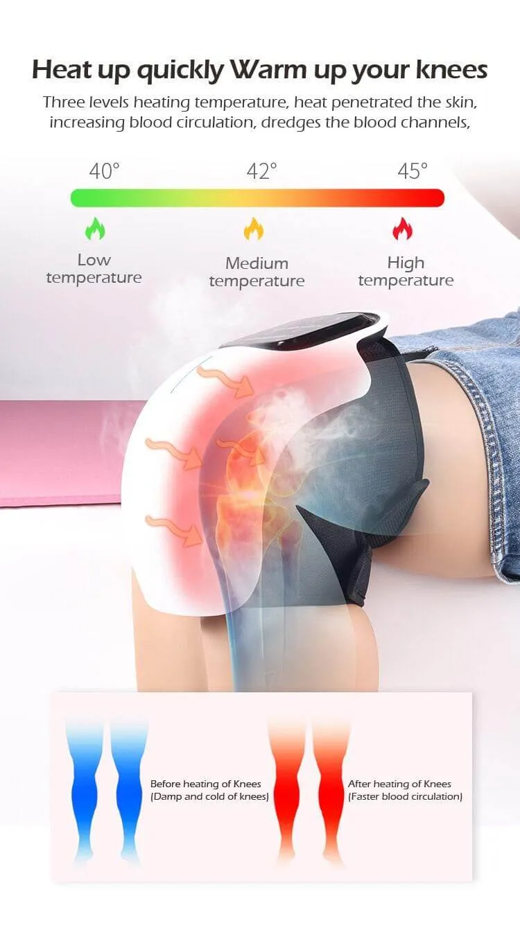 Trådløs elektrisk knæmassager