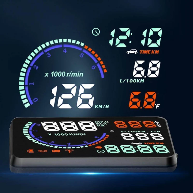 OBD Bil Digital Super Klar Head-up Display
