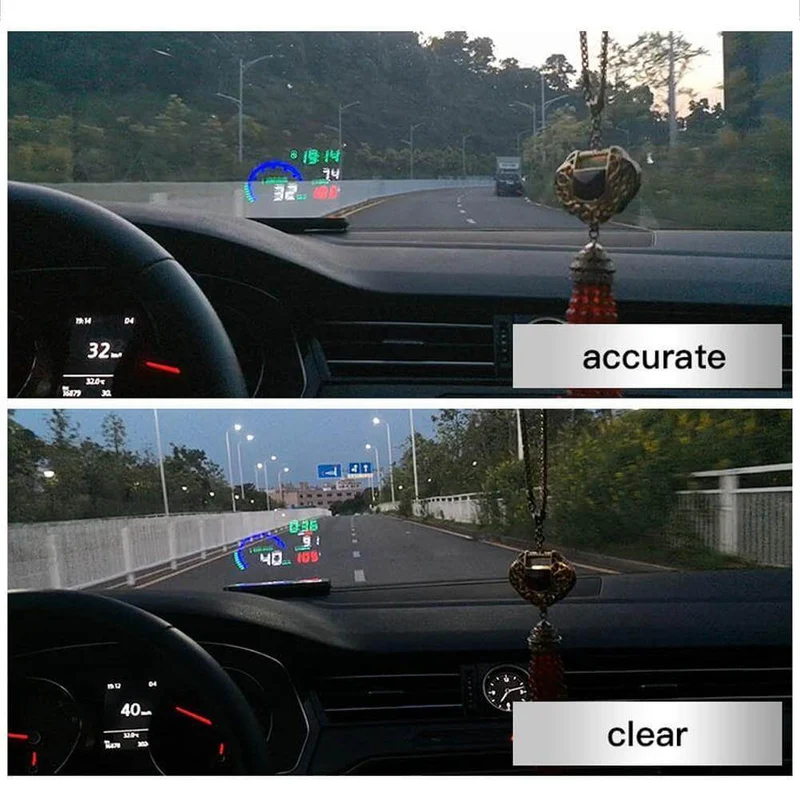 OBD Bil Digital Super Klar Head-up Display