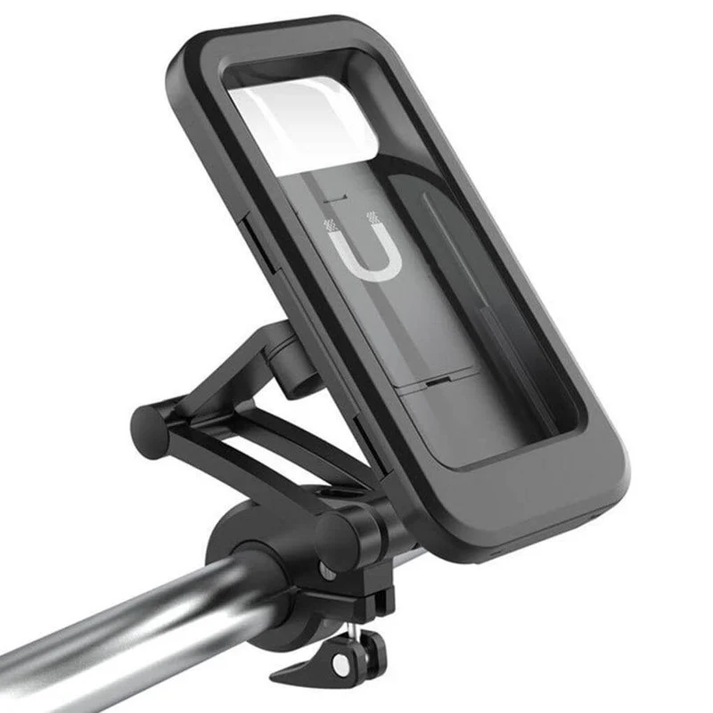 Justerbar vandtæt cykel telefonholder