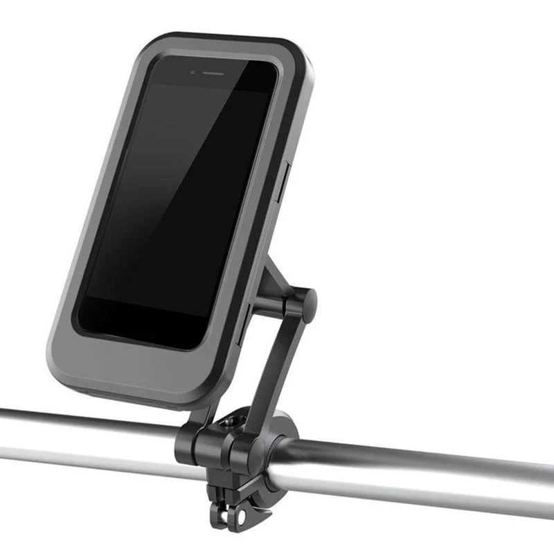 Justerbar vandtæt cykel telefonholder