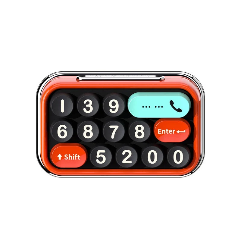 Unik Bil Hjælper Parkerings Telefon Nummer Tastatur