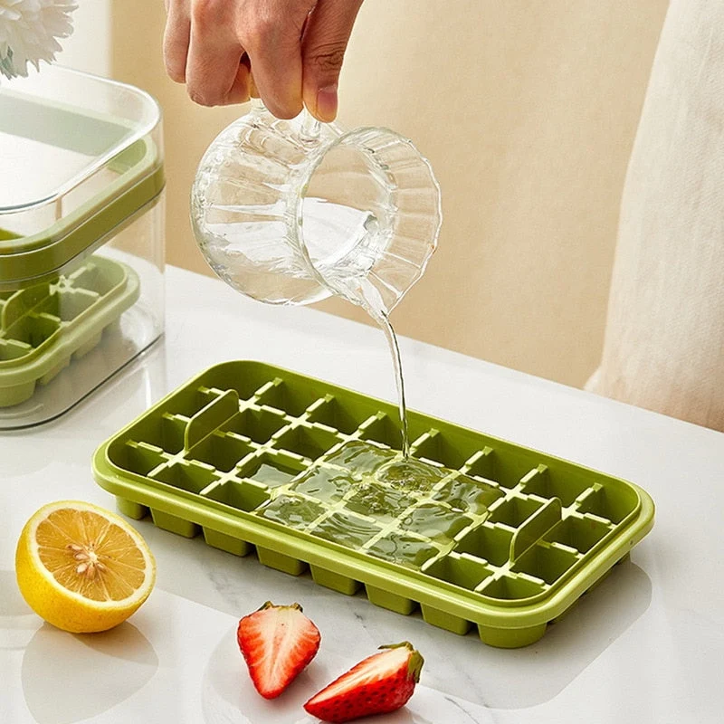 One Push Easy Large Ice Box Dispener